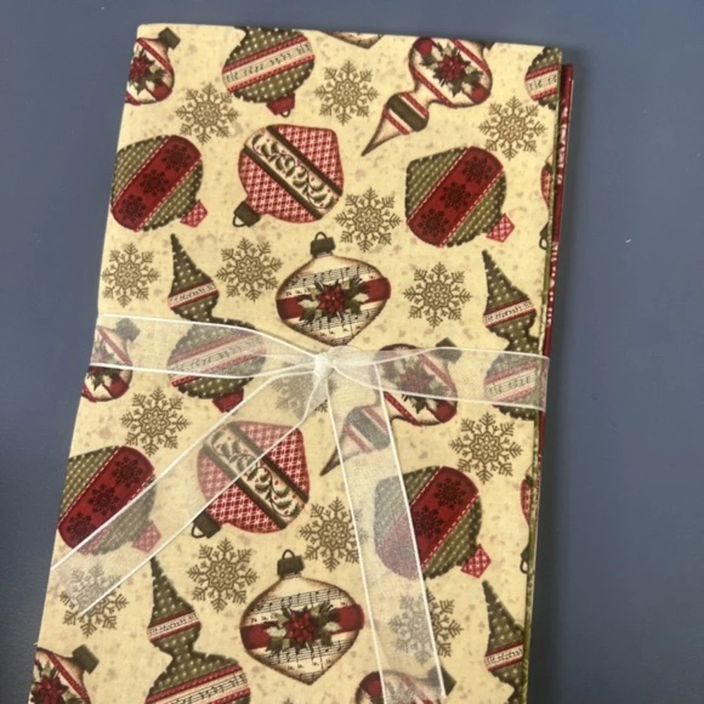 Annie's Holiday Quilters Club Christmas Wishes Collection jubilant‎ Placemat New